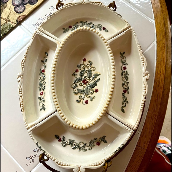 Holiday serving platter - Picture 2 of 4